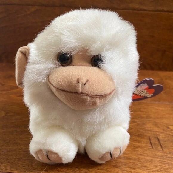 SWIBCO Puffkins Vintage 1990s "Trixy" Monkey Plush - Picture 1 of 3